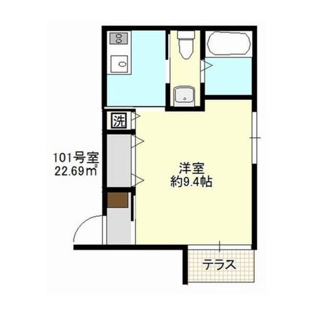 コアパレス常葉３の物件間取画像